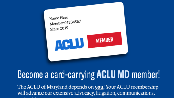 Join The ACLU of Maryland