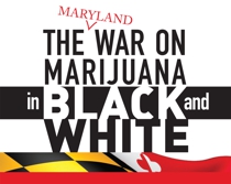 The Maryland War on Marijuana in Black and White logo