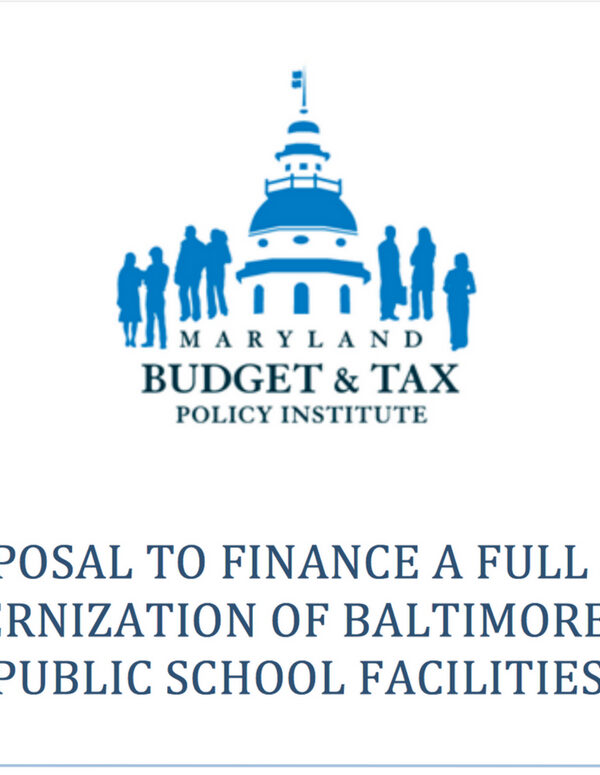 MD Budget and Tax Policy report