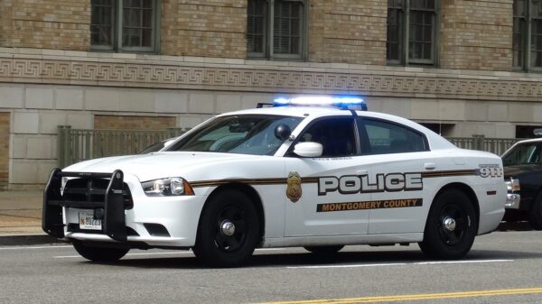 Montgomery County Police Car