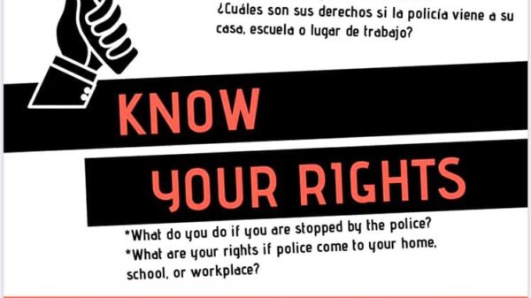 Conozca Sus Derechos / Know Your Rights
