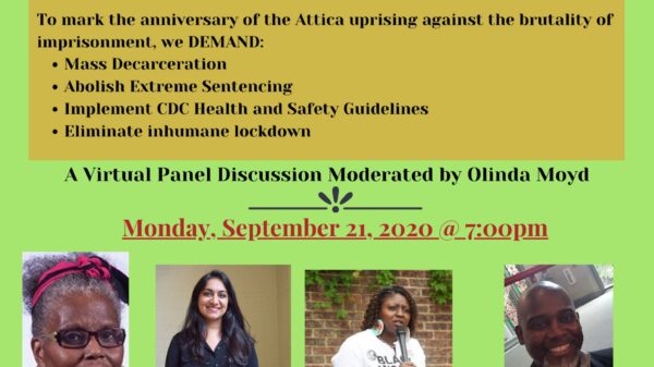Attica Uprising Townhall - A Day of Reflection and Action