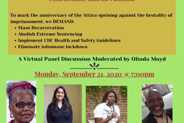 Attica Uprising Townhall - A Day of Reflection and Action