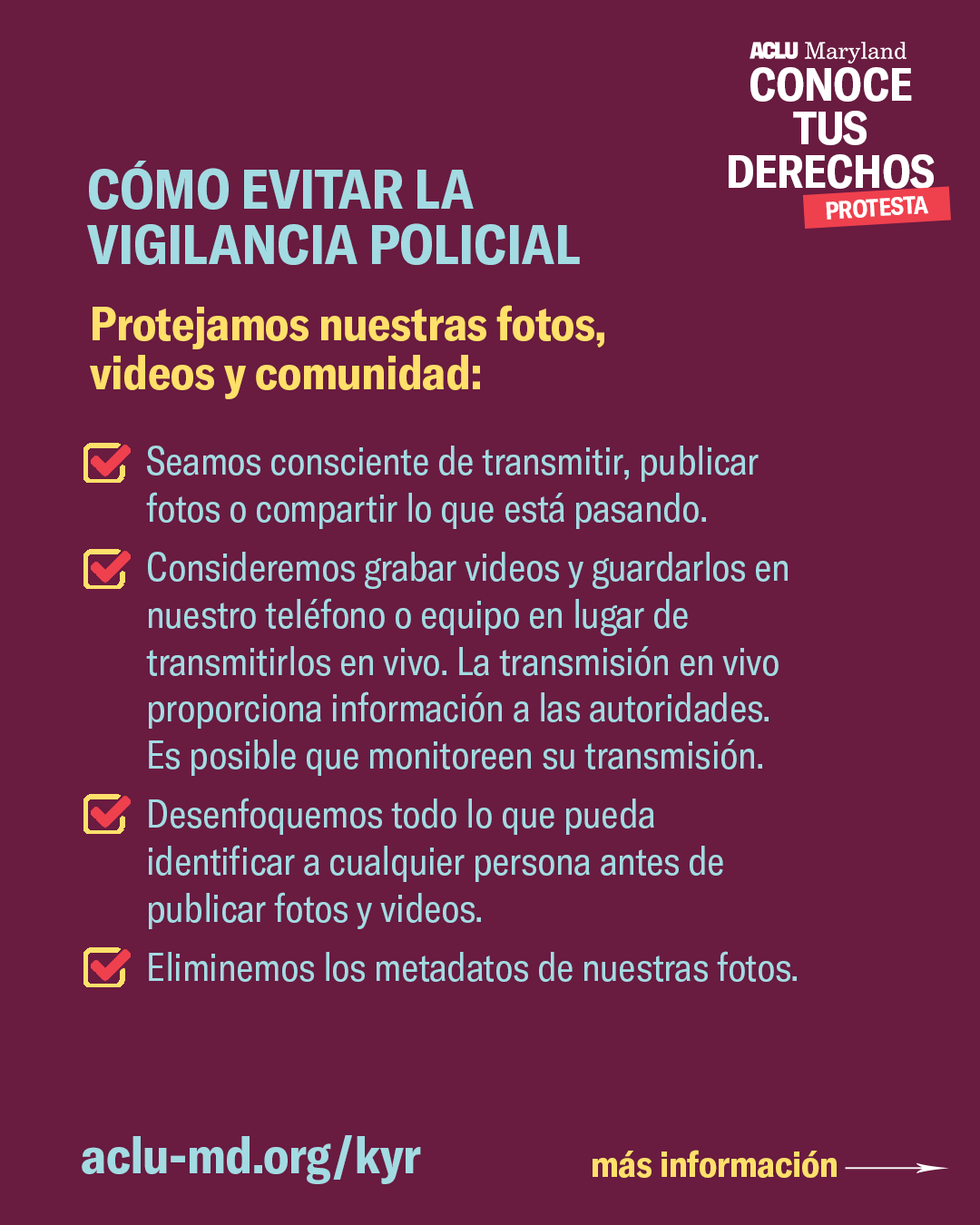 Protemos nuestras fotos, videos y comunidad.