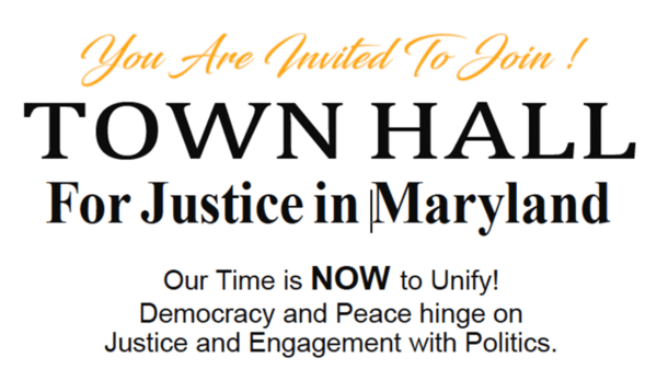 You're invited to a Town Hall for Justice in Maryland hosted by Leaders of a Beautiful Struggle and BUILD on November 20, 2020 at 7pm.