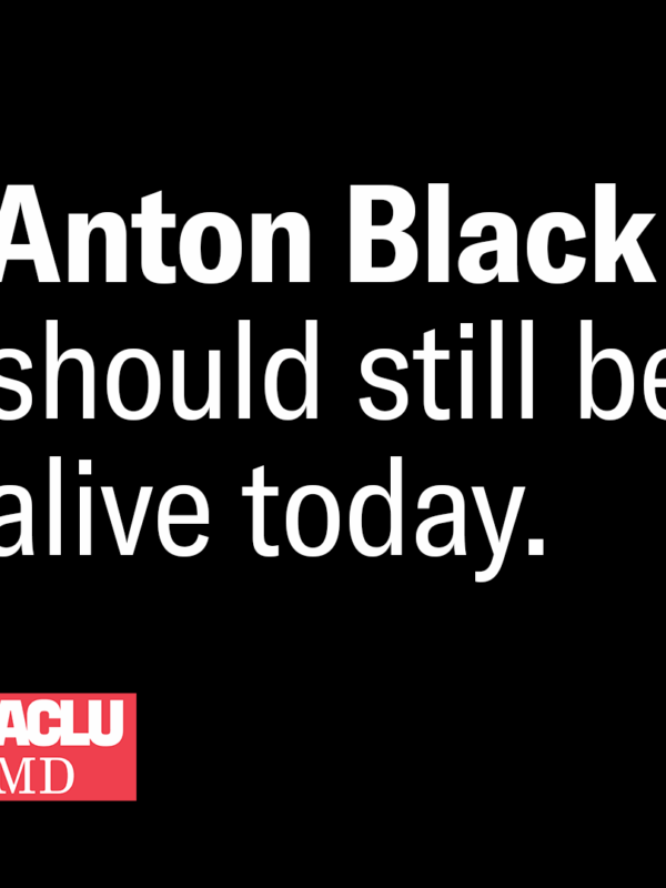 Anton Black should still be alive today.
