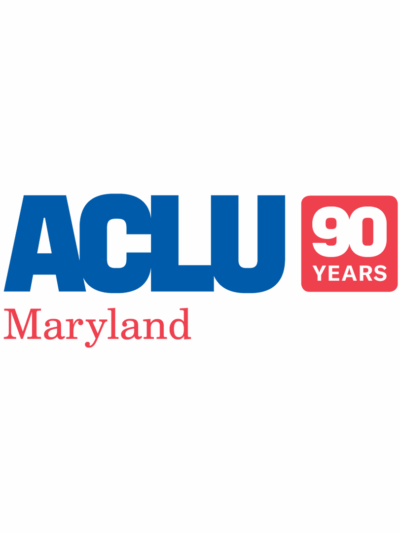 ACLU of Maryland 90 Years logo - square