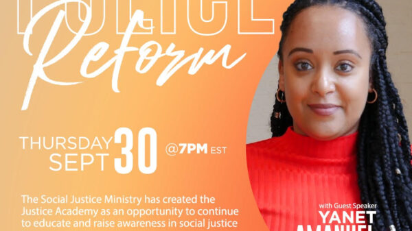 VGC Social Justice presents police reform forum with special guest Yanet Amanuel. Thursday, September 30, 2021, at 7 p.m. RSVP at VCG's website.