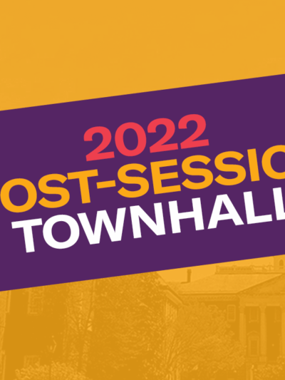 2022 Post Session Townhall