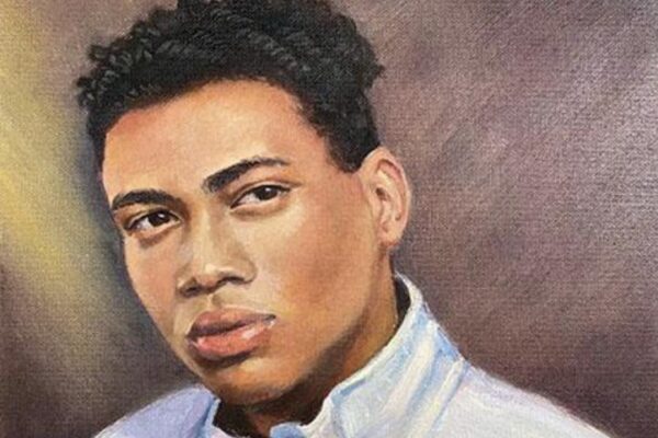 Color drawing of Anton Black