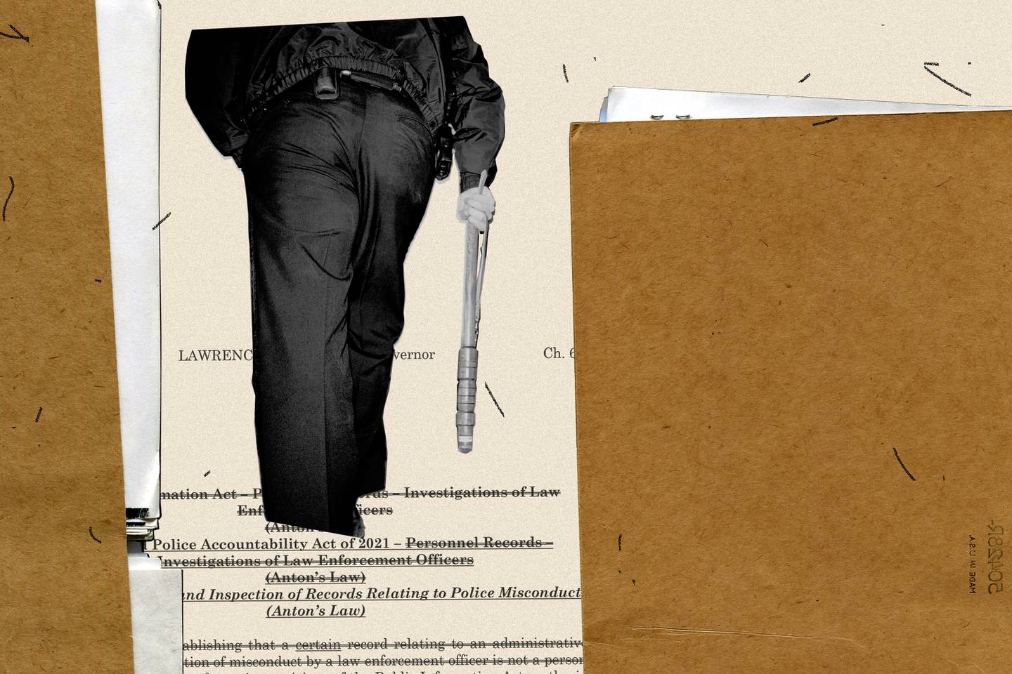 A new Baltimore County Police policy runs counter to state accountability standards for police use of lethal force, members of a coalition advocating for police transparency and accountability say. (Laila Milevski/The Baltimore Banner.