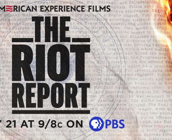 PBS promo image for The Riot Report.