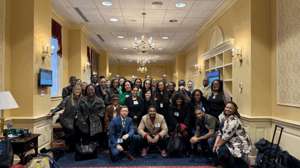 Group of Second Look advocates in the halls of Maryland Congress