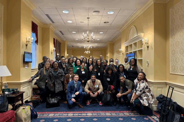 Group of Second Look advocates in the halls of Maryland Congress