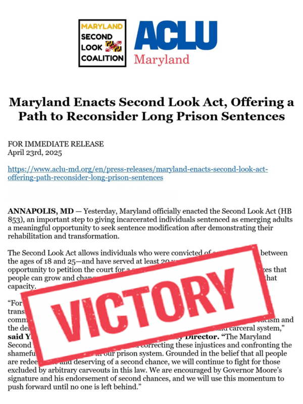 Second Look Victory Post