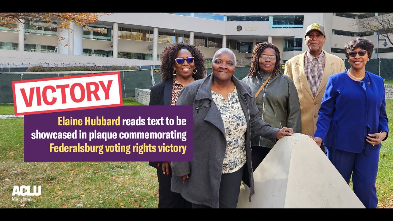 Federalsburg Plaque Reading by Elaine Hubbard