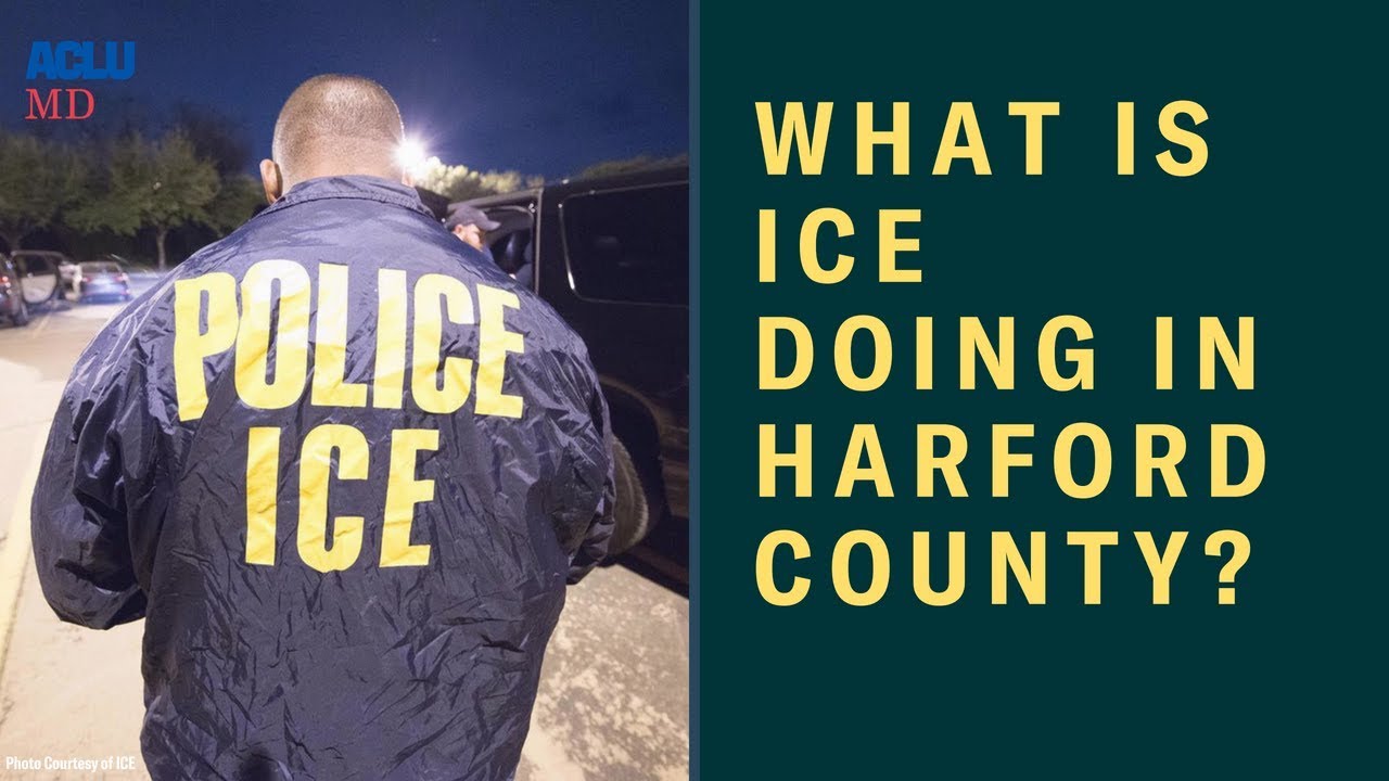 ACLU Sues ICE to Get Public Information About Harford County 287(g) Program