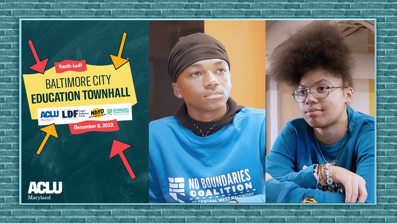 Baltimore City Education Townhall - December 8, 2022