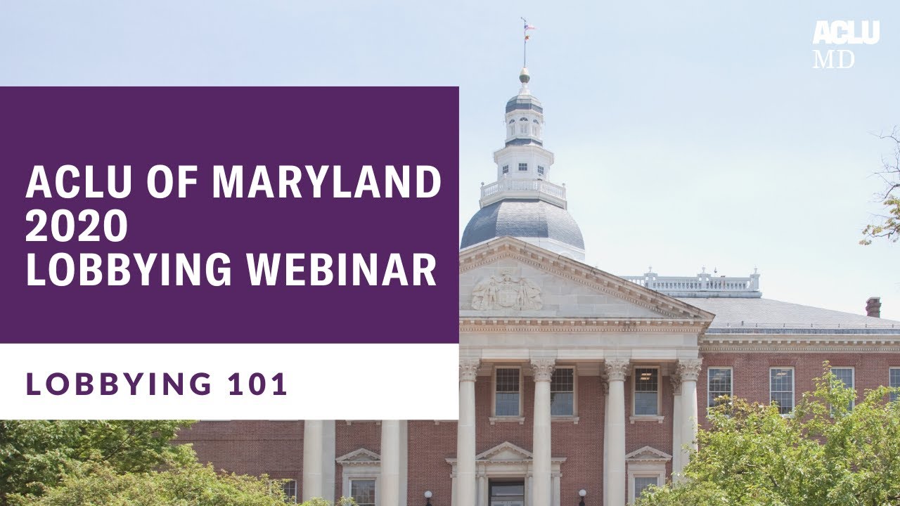Lobbying 101 2020 Webinar