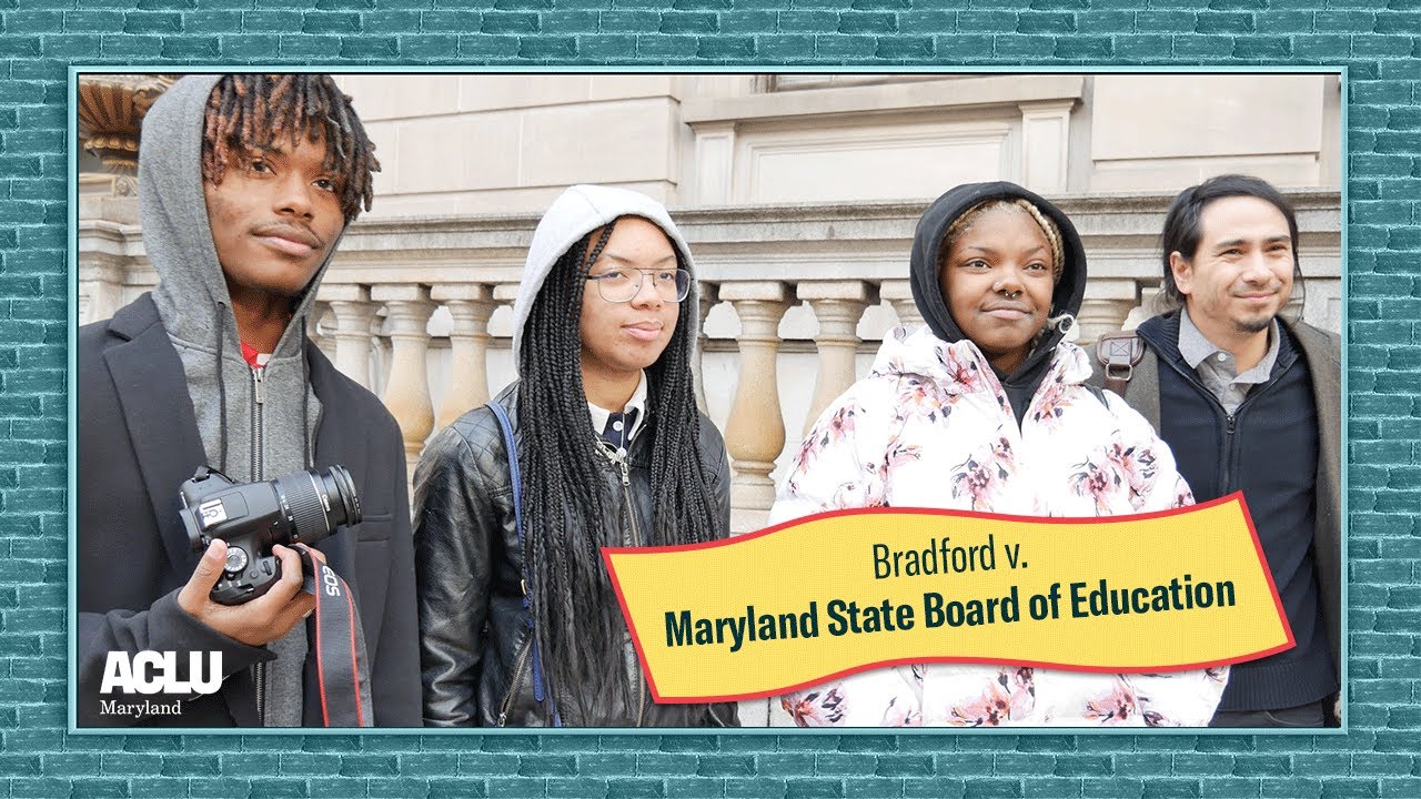 Bradford v. Maryland State Board of Education