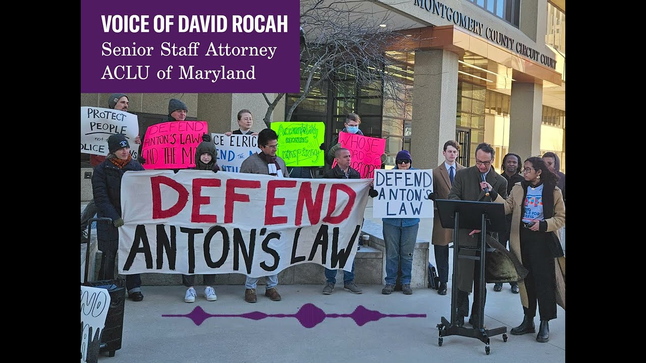 1/10/24 Defend Anton's Law - press conference & rally HIGHLIGHT