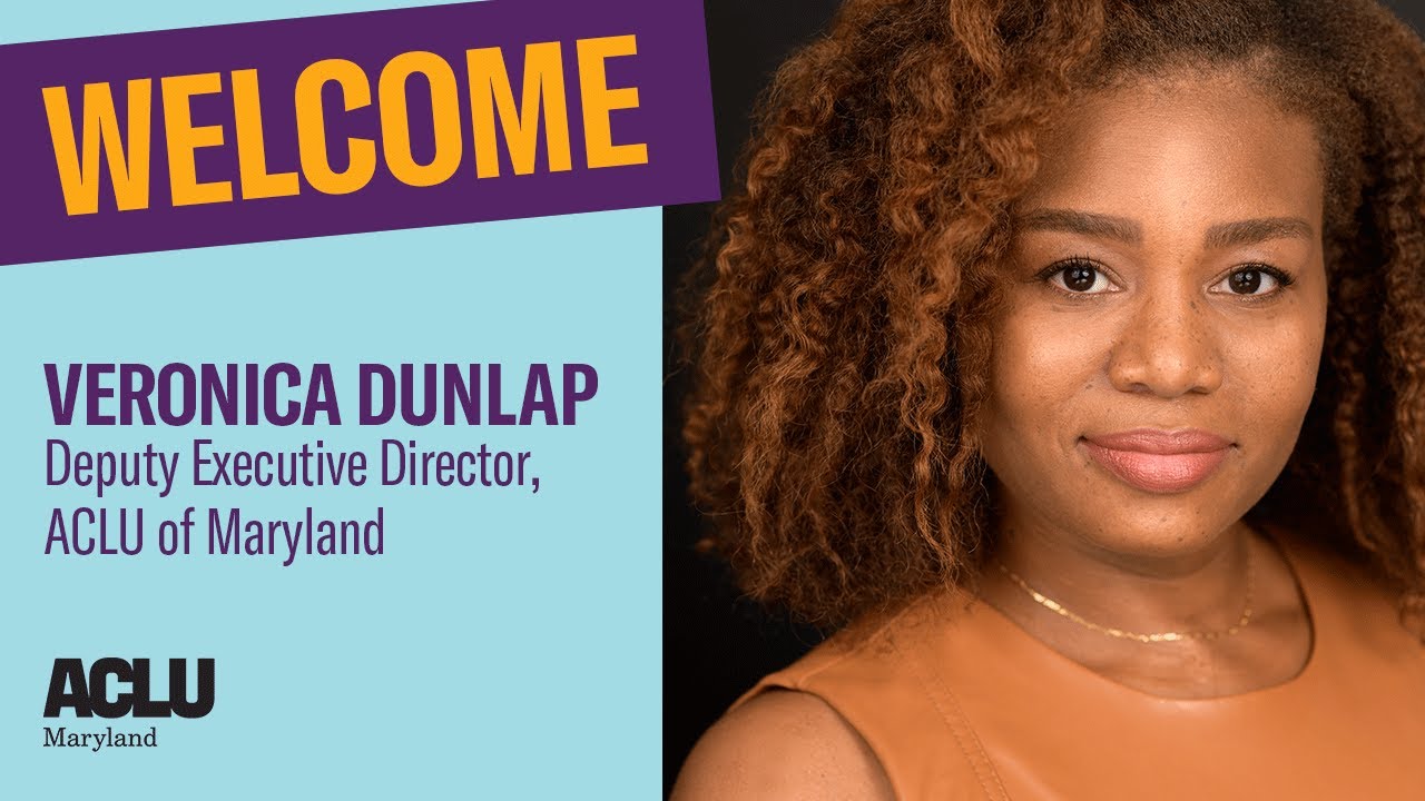 Meet Veronica Dunlap, ACLU of Maryland's First-Ever Deputy Executive Director