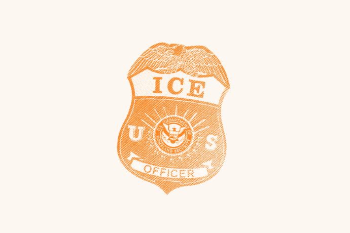 ice badge orange