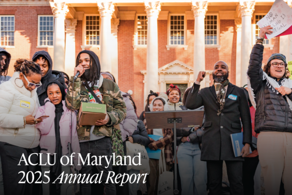 Students and advocates rally in front of state house