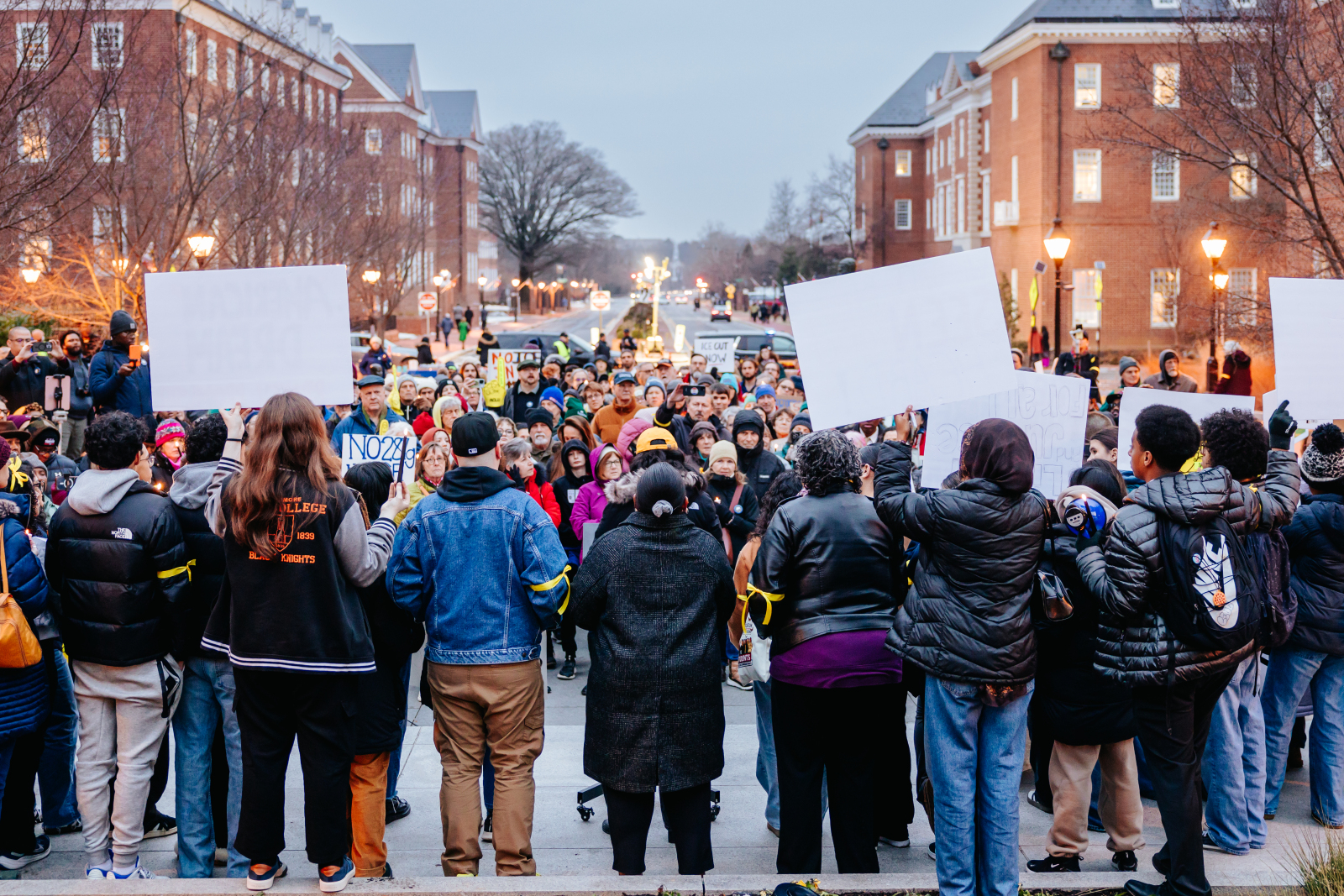 crowd rallies in annapolis day of action 26