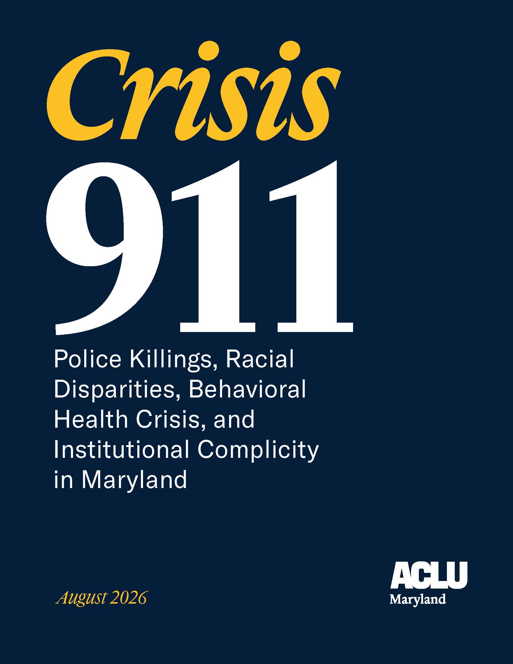 yellow on blue background 911 report