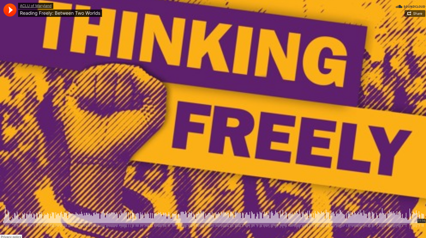 Thinking Freely Reading Freely episode of Between Two Worlds.