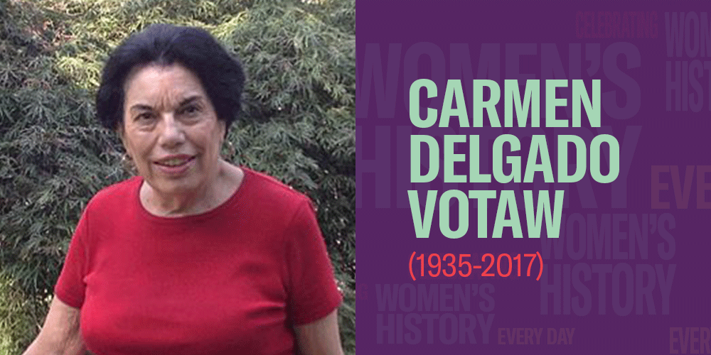 Carmen Delgado Votaw (1935-2017)
