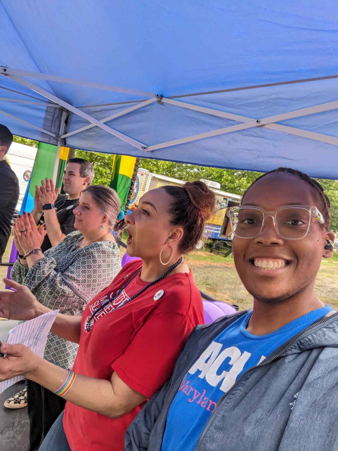 Carlos Childs at Charles County Pride.