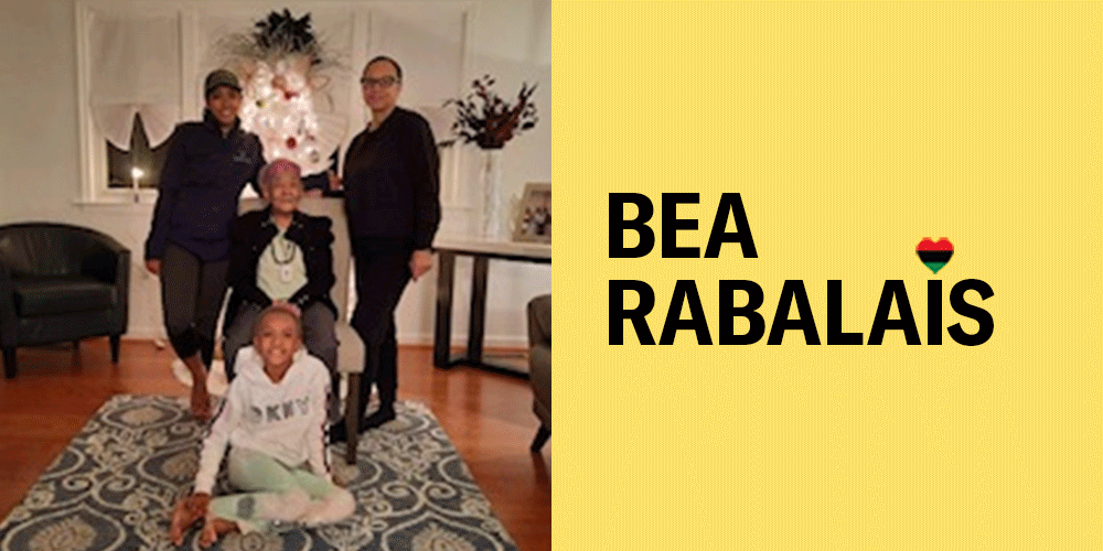 Bea Rabalais and family members.