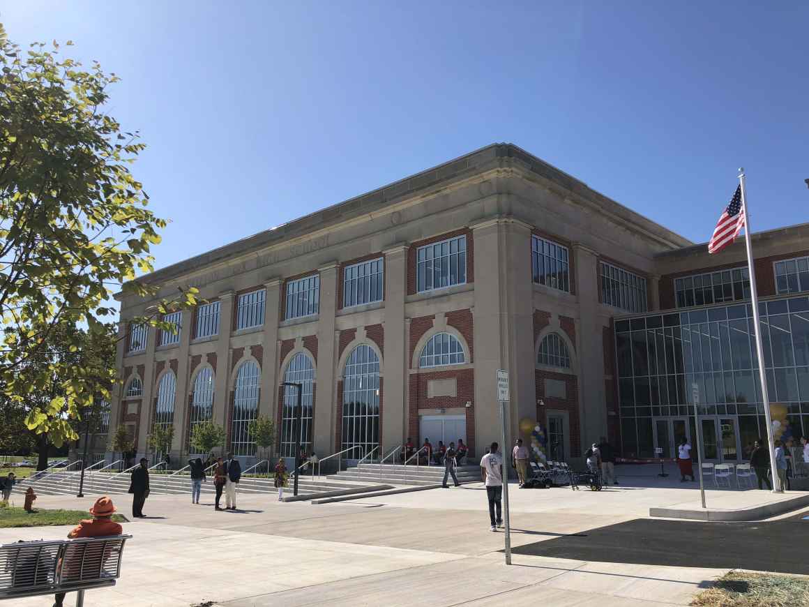 REACH! Partnership High School ribbon cutting in Baltimore City in August 2019