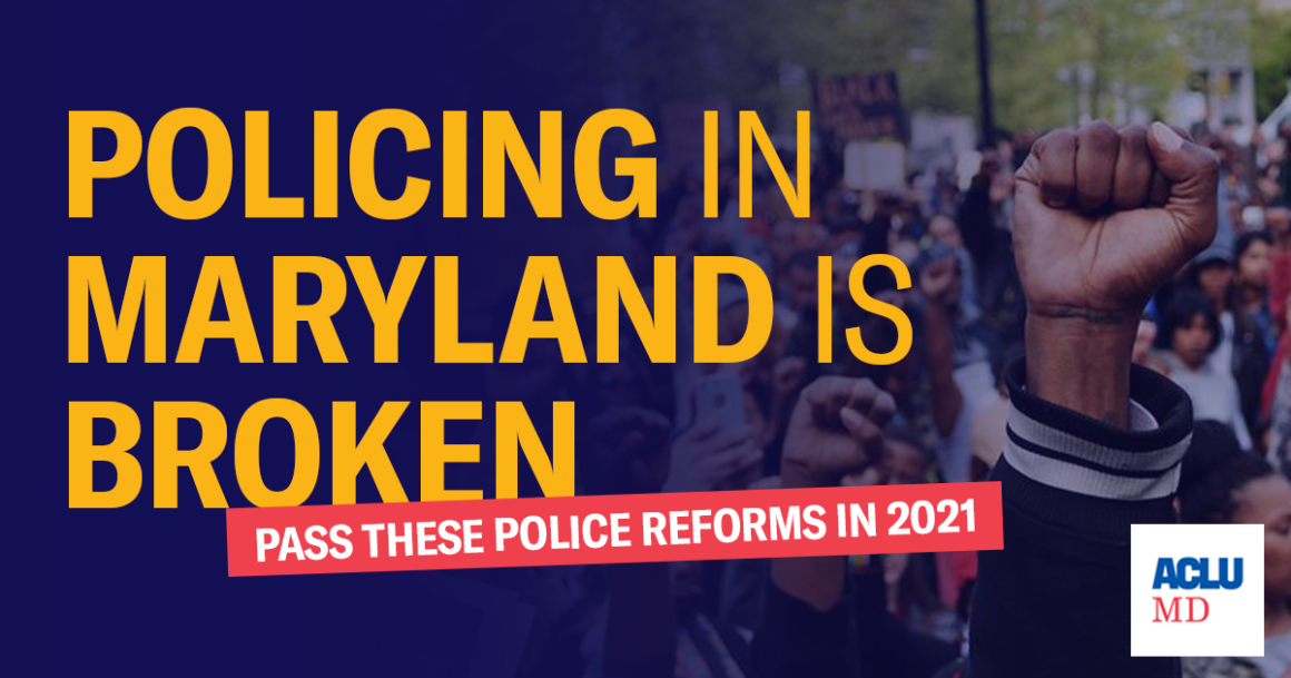Policing in Maryland is Broken