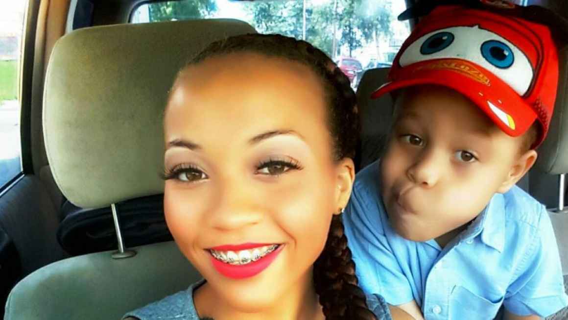 Korryn Gaines and her son