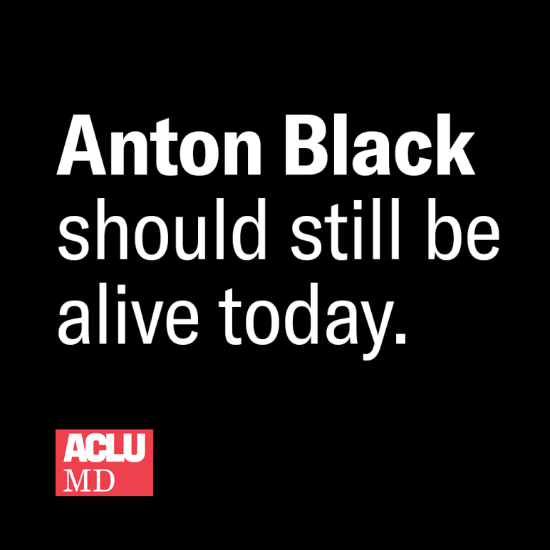 Anton Black should still be alive today.