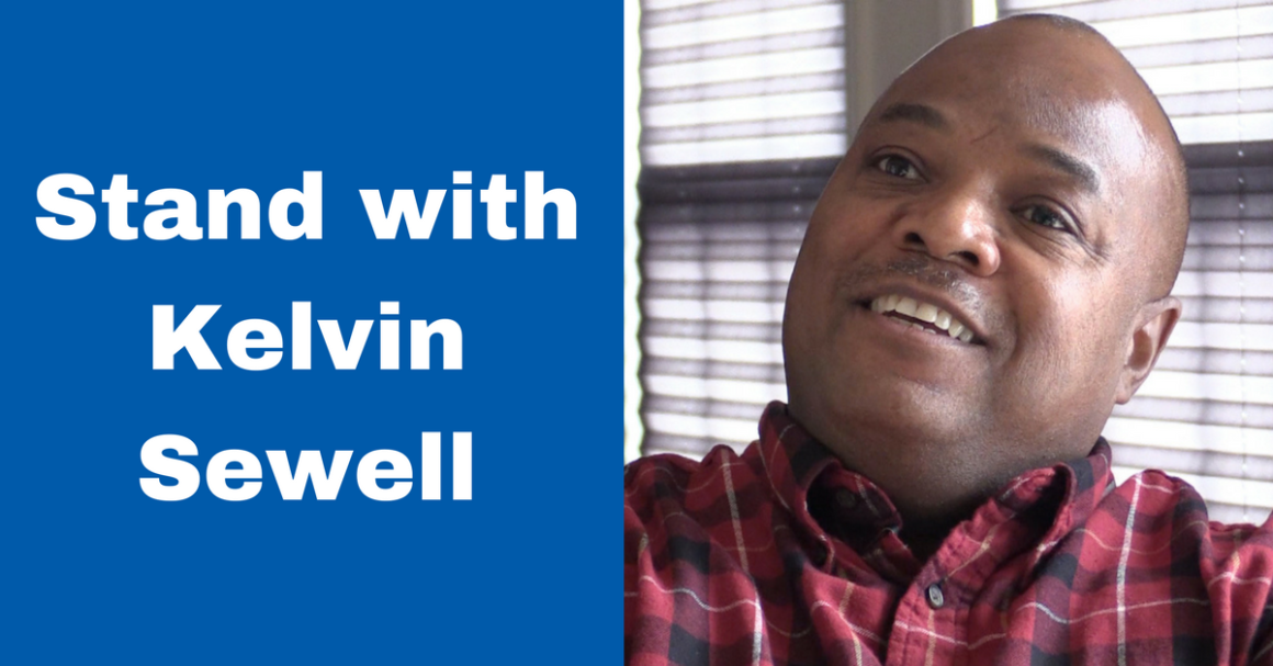 Stand with Police Chief Kelvin Sewell