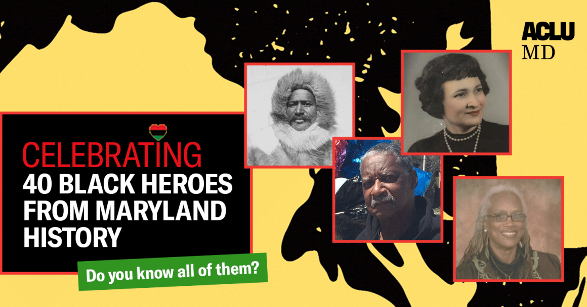 Celebrating 40 Black heroes from Maryland history. Do you know them all?