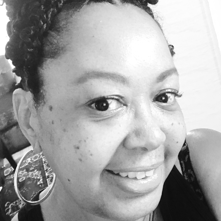  Black and white selfie photo of Beverly John, Coordinator, Prince George’s County Coalition for Police Accountability