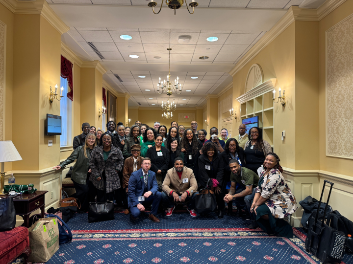 Group of Second Look advocates in the halls of Maryland Congress